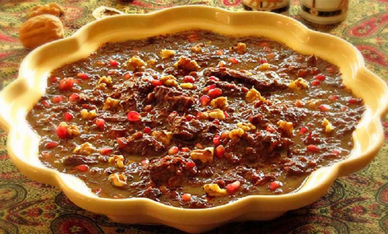 رسپی خورشت ترش سماق مازندرانی