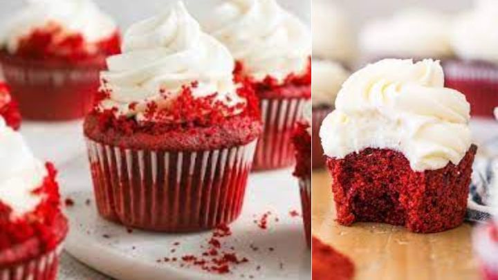 مراحل تهیه کاپ کیک چغندر