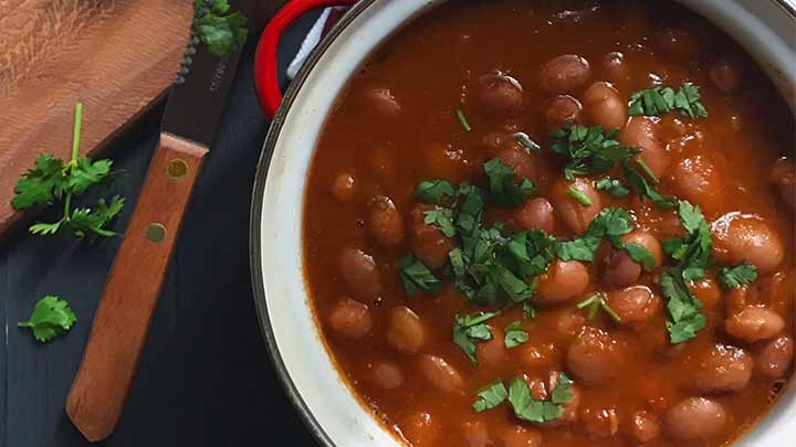خوراک لوبیا چیتی از افطاری‌های ساده و کم‌هزینه