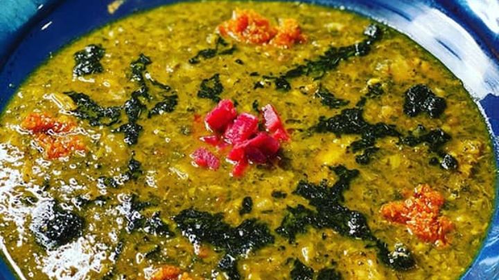 رسپی آش برگ چغندر