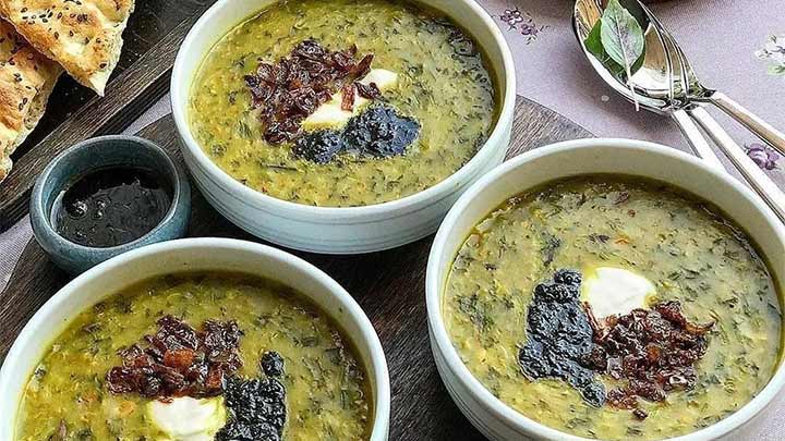 نکات کلیدی در تهیه آش اسفناج با ماست موسیر