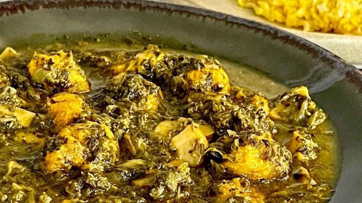 رسپی خورش قیمه اسفناج