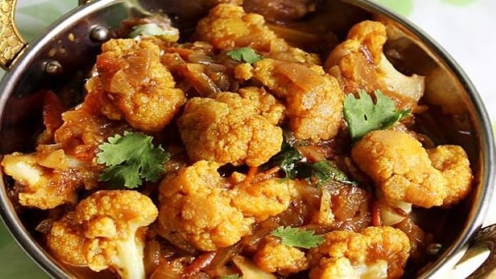رسپی خورش گل کلم و اسفناج
