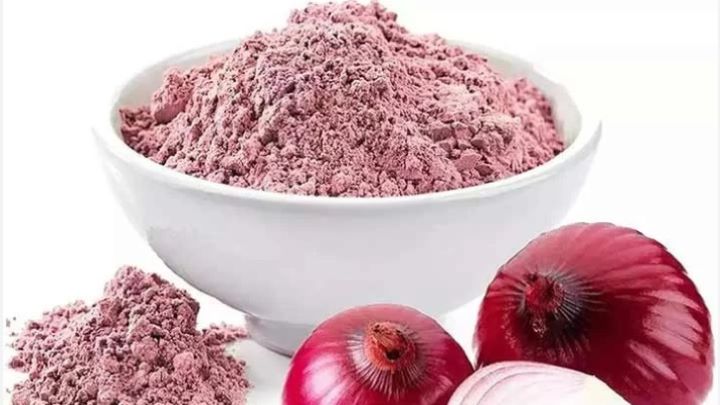 طرز تهیه پودر پیاز با پیاز بنفش