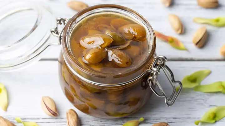 رسپی مربای پوست پسته؛ یک لذت دلچسب برای صبحانه