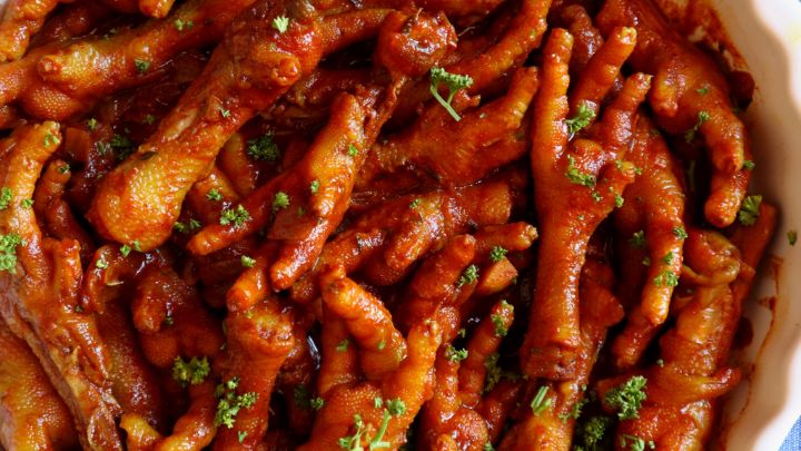 طرز تهیه خوراک پای مرغ