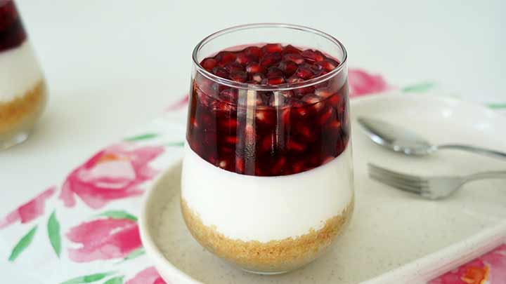 مراحل تهیه دسر اناری