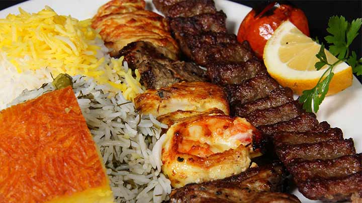 مراحل تهیه کباب سلطانی مجلسی