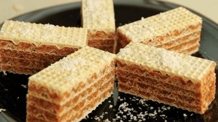 رسپی ویفر پرتقالی خانگی