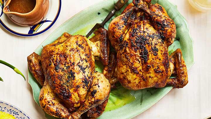 مراحل تهیه مرغ بریان