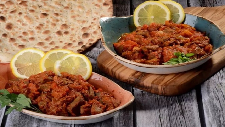 رسپی خوراک واویشکای بادمجان