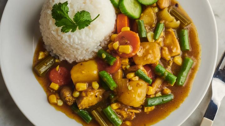 رسپی خورش کاری ژاپنی، خوشمزه و آسان