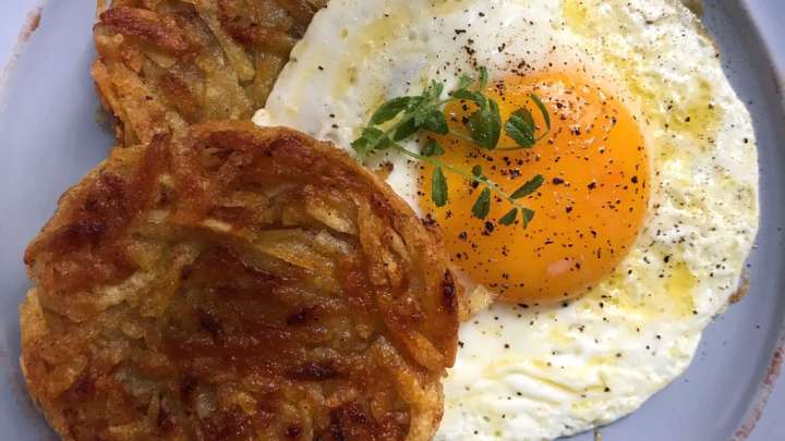 مراحل تهیه هش براون