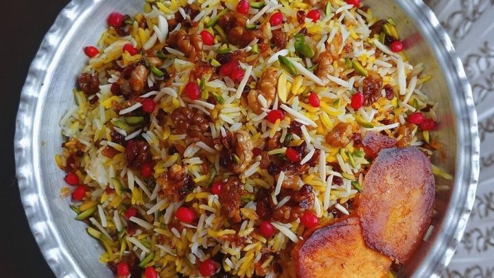 رسپی یک ناهار خوشمزه با گردو و مرغ