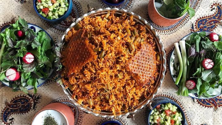 رسپی یک غذای خوشمزه با گوشت و لوبیا