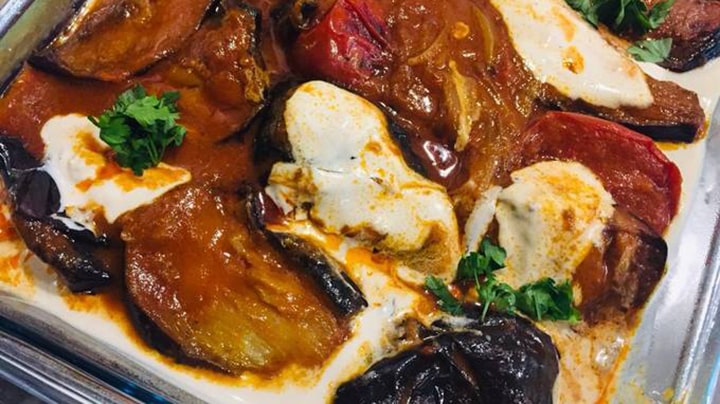 مراحل تهیه کشک و بادمجان دامغانی