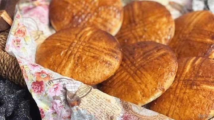 رسپی یک نان محلی در خانه
