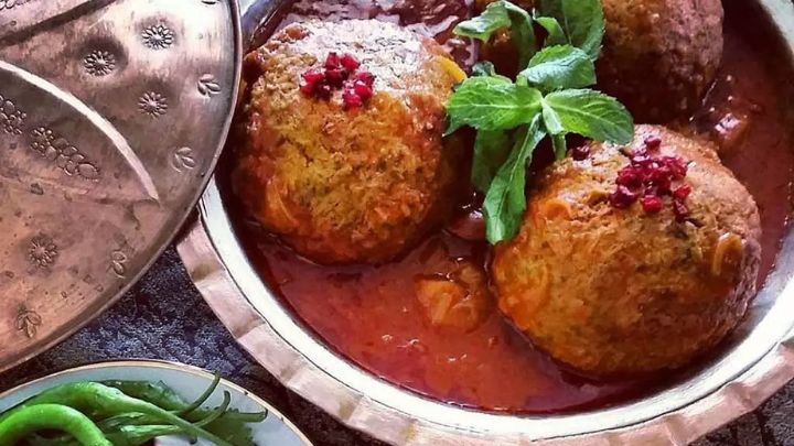 برای ناهار کوفته زرشک و زردآلو بپزید (مناسب تابستان)