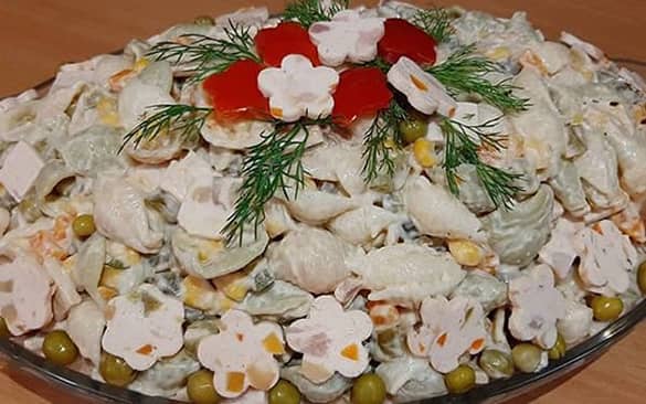 رسپی سالاد ماکارونی