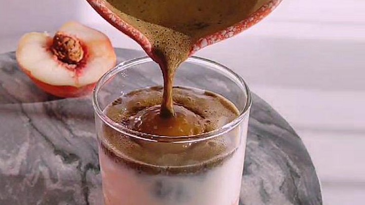 رسپی اسپرسو هلو بدون شیر