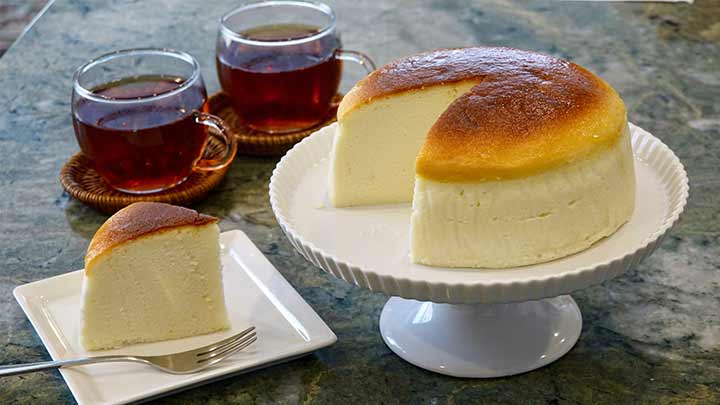 رسپی یک چیزکیک خوشمزه به روش ژاپنی