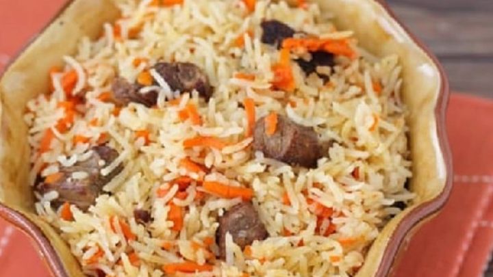 رسپی چلو گوشت هویج تبریزی؛ نذری برای ۱۰۰ نفر