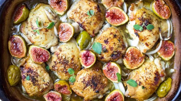 خورش مرغ و انجیر؛ غذایی خوشمزه و متفاوت برای ناهار