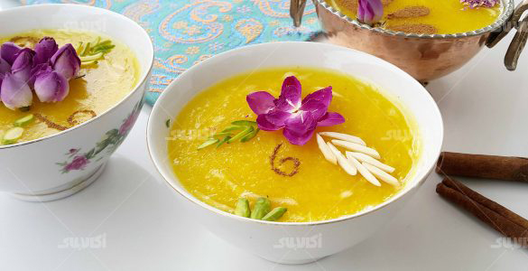 شله زرد برای افطار