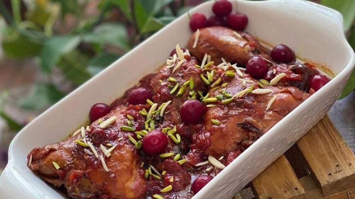 رسپی خورش آلبالو با مرغ؛ خوشمزه و پرطرفدار