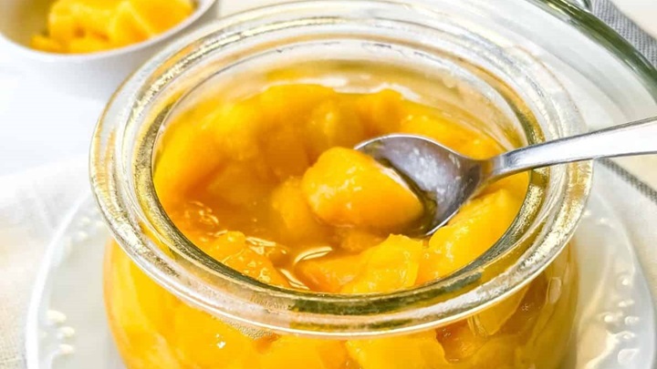 طرز تهیه کمپوت انبه