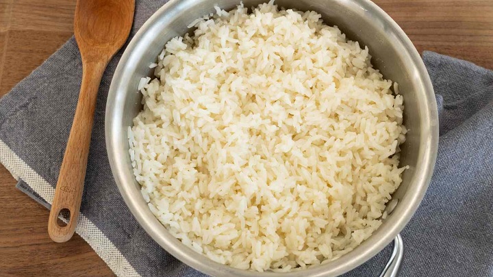 رسپی پخت برنج دودی به صورت کته