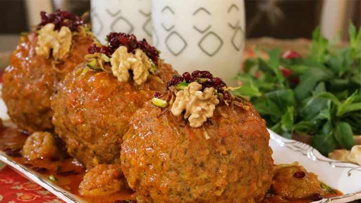 غذاهای سنتی تبریز؛ لیست کامل غذاهای اصیل تبریزی کوفته مرغ از غذاهای خوشمزه تبریزی