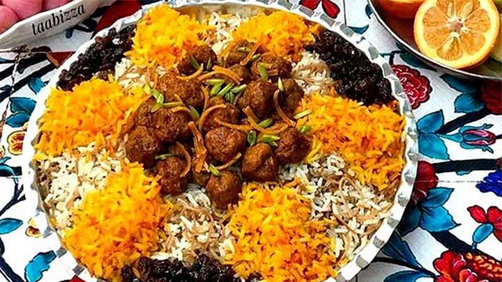 رسپی رشته پلو