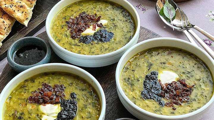 آش شولی از غذاهای محلی یزد