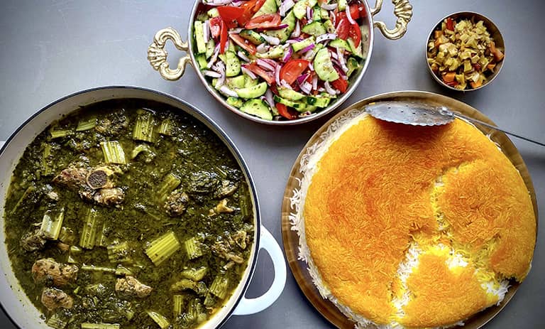 رسپی خورشت کرفس