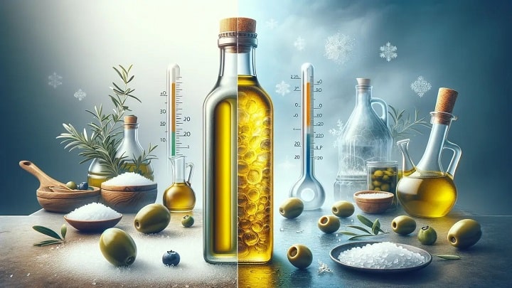 دمای انجماد روغن زیتون