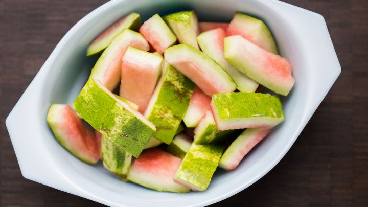 آماده سازی پوست هندوانه