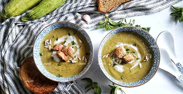 Zucchini soup
