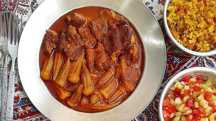 رسپی آبگوشت بامیه؛ مجلسی و مخصوص