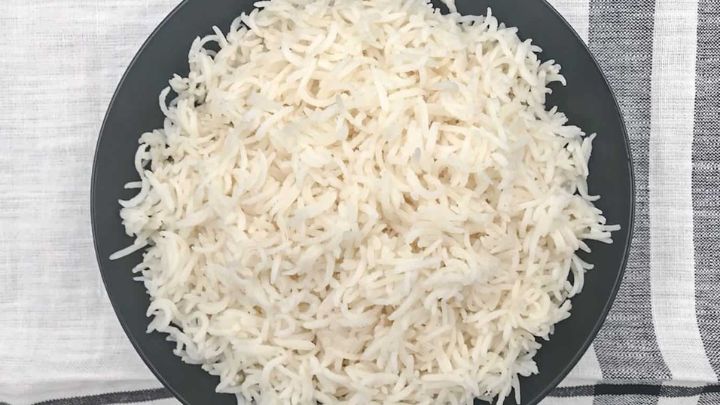 طرز پخت برنج باسماتی به صورت آبکش