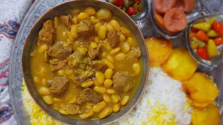 نکات و فوت و فن‌های تهیه آبگوشت لوبیا سفید کاشان