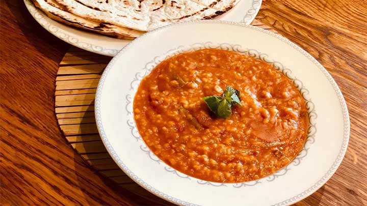 رسپی سوپ بلغور با گوشت