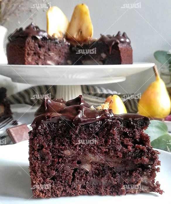 نکات و فوت و فن‌های تهیه کیک گلابی شکلاتی