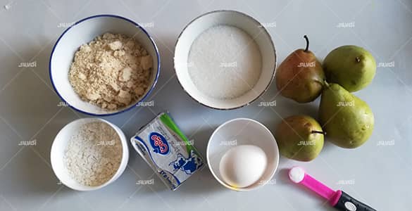 مواد لازم جهت تهیه کرم بادام برای فیلینگ تارت