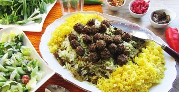 کلم پلو شیرازی