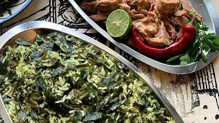 مراحل تهیه والک پلو