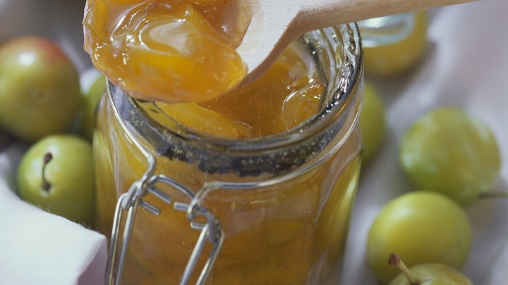 مربای گوجه سبز