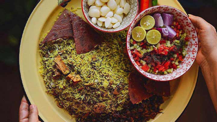 نکات و فوت و فن‌های تهیه سبزی پلو دامغانی