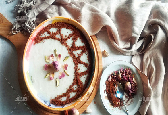 شیر برنج برای افطار