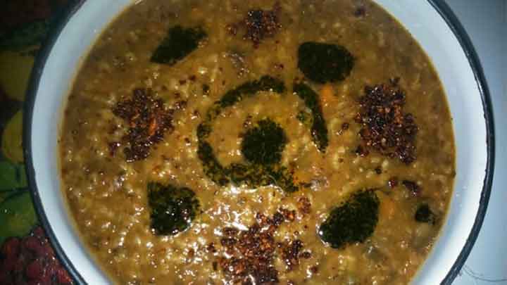مراحل تهیه آش ترش
